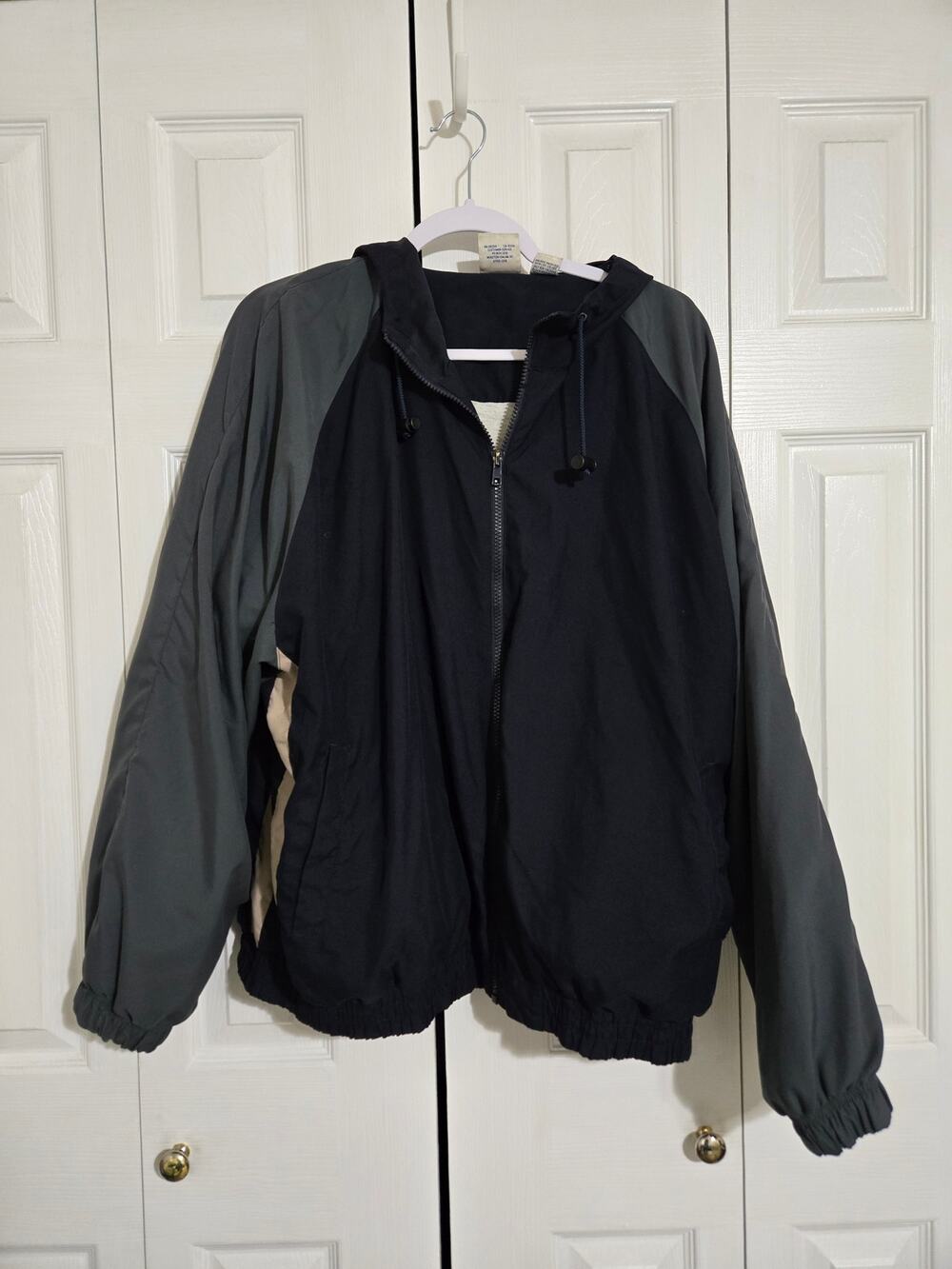 Champion xl men's zip up windbreaker jacket